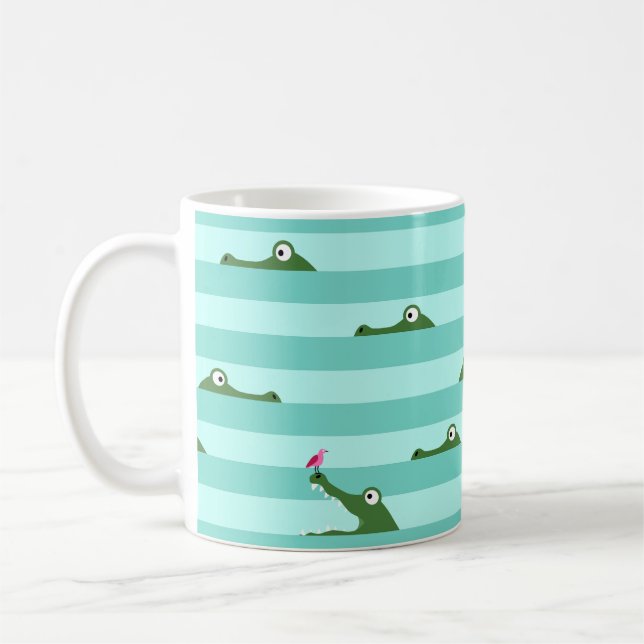 Crocodile Coffee Mug (Left)