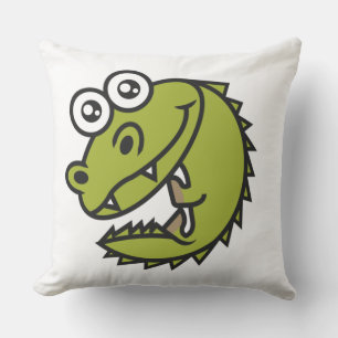 Crocodile Cute Baby Croc Cushion