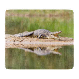 Crocodile Cutting Board