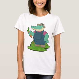 Crocodile Farmer Carrot Farm T-Shirt