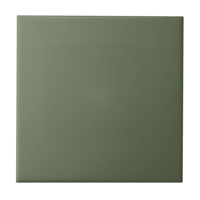 Crocodile Green Color Tile (Front)