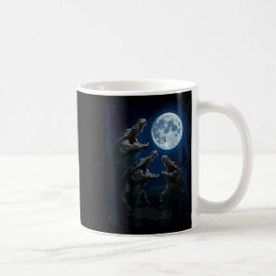 Crocodile Howling At The Moon Wildlife Crocodiles  Coffee Mug