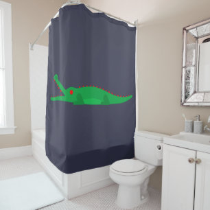 crocodile hunter shower curtain