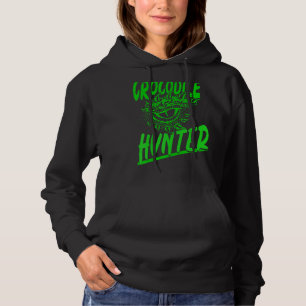 Crocodile Hunter Wildlife Lizard Alligator Reptile Hoodie