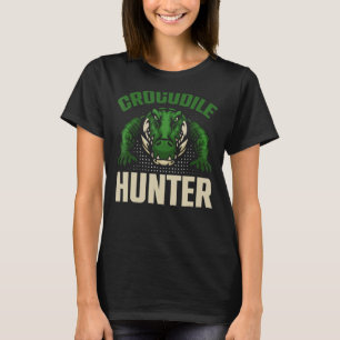 Crocodile Hunter Wildlife Lizard Alligator Reptile T-Shirt