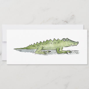 Crocodile Invitation