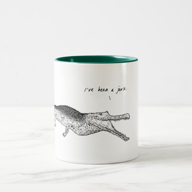 Crocodile, I've been a jerk, Animal Mug (Center)