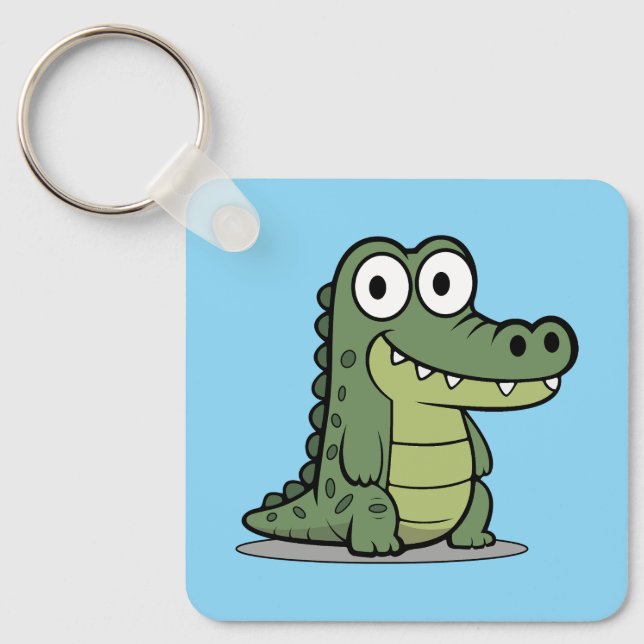 Crocodile Key Ring (Front)