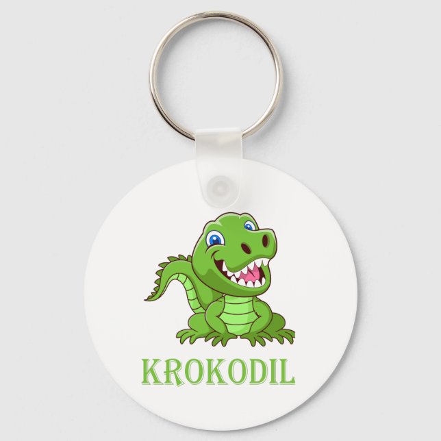 Crocodile Key Ring (Front)
