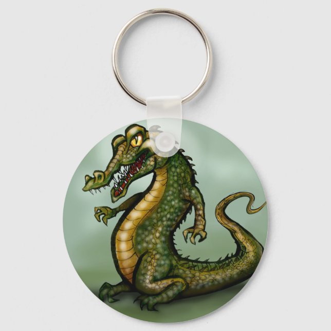 Crocodile Key Ring (Front)
