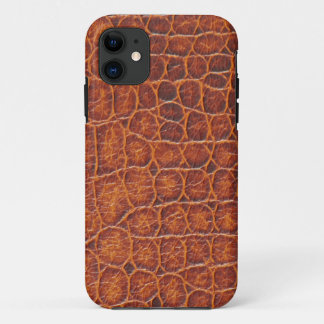 Crocodile Leather Design iPhone 11 Case