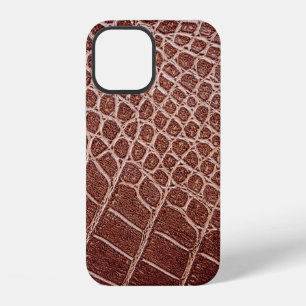 Crocodile leather pattern backgroundabstract,allig iPhone 12 case