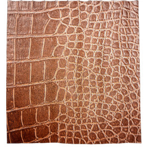 Crocodile leather pattern backgroundabstract,allig shower curtain