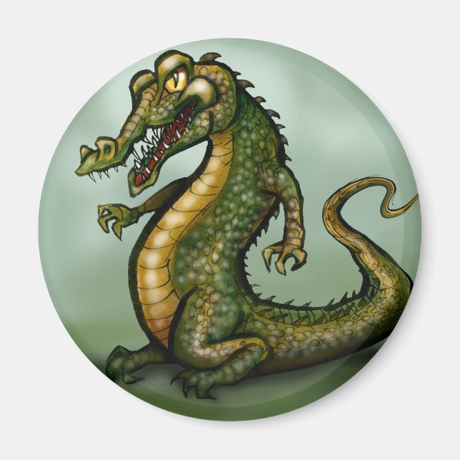 Crocodile Magnet (Front)