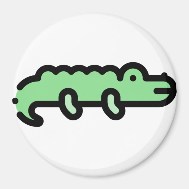 Crocodile Magnet (Front)