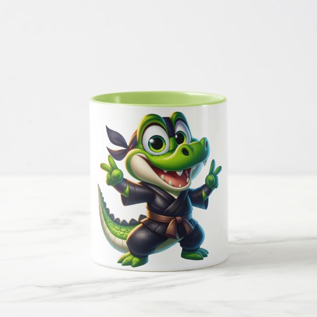 crocodile mug (Center)