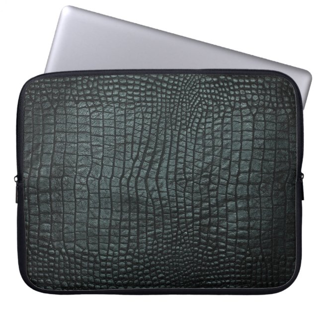 Crocodile Neoprene Laptop Sleeve 15 inch (Front)