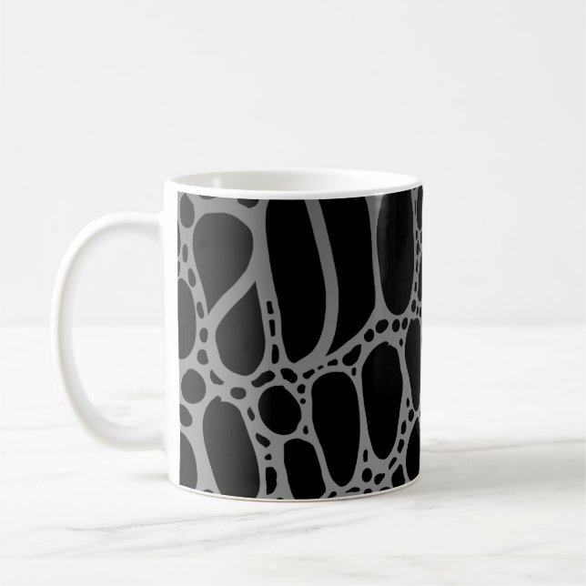 Crocodile Pattern Coffee Mug (Left)