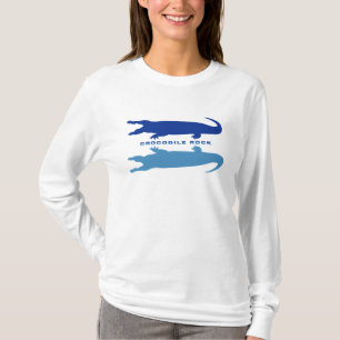 Crocodile Reflection (Blue) T-Shirt