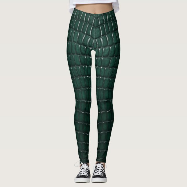 Crocodile skin leggings (Front)