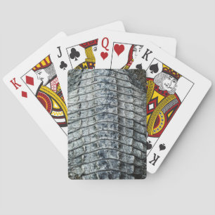 Crocodile Skin Playing Cards