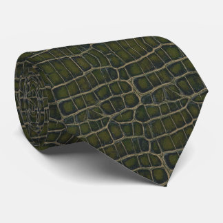 Crocodile Skin Tie