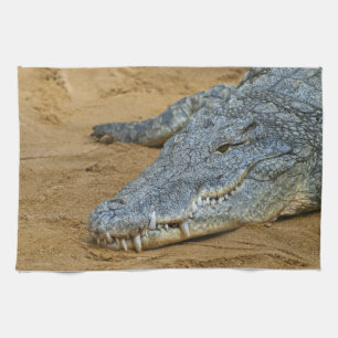 Crocodile Tea Towel