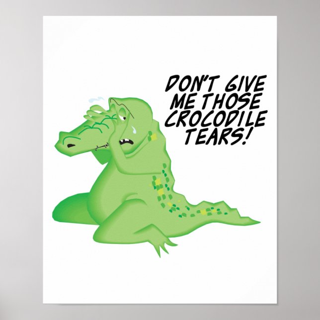 crocodile tears poster (Front)