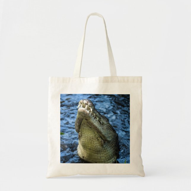 Crocodile Teeth Water Tote Bag (Front)