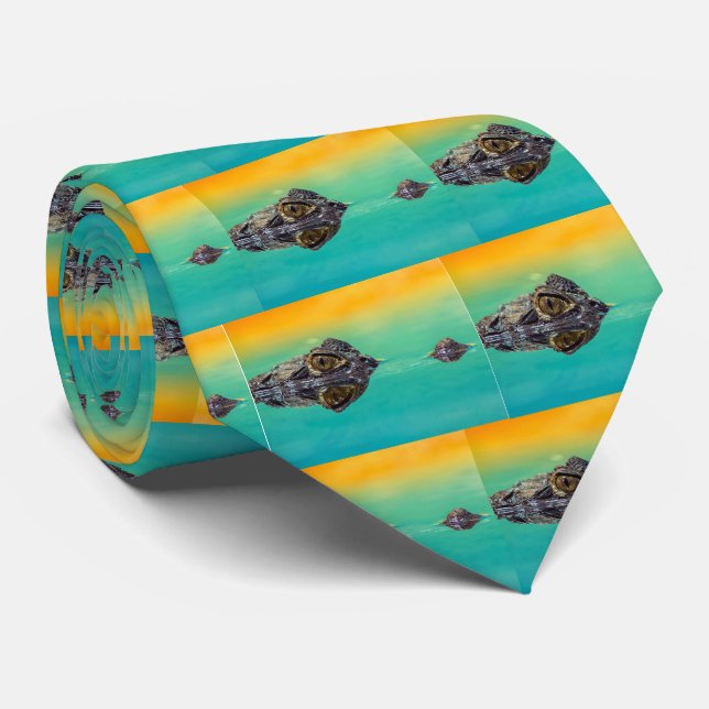 Crocodile Tie (Rolled)