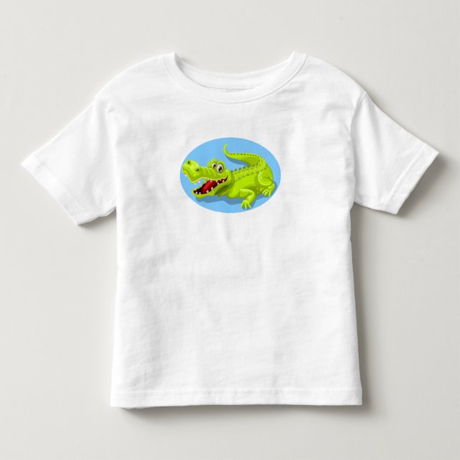 Crocodile Toddler T-Shirt (Front)