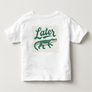 crocodile toddler T-Shirt