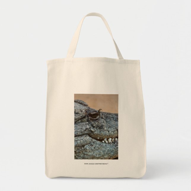 Crocodile Tote Bag (Front)
