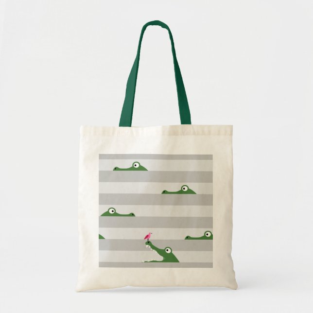 Crocodile Tote Bag (Front)