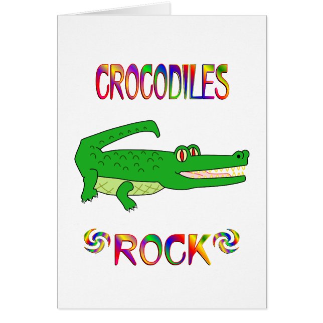 CROCODILES ROCK (Front)