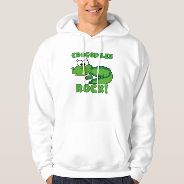 Crocodiles Rock Hoodie (Front)