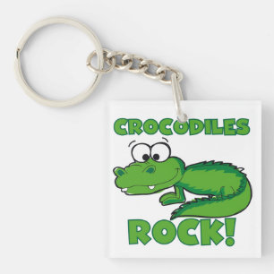 Crocodiles Rock Key Ring