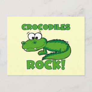 Crocodiles Rock Postcard