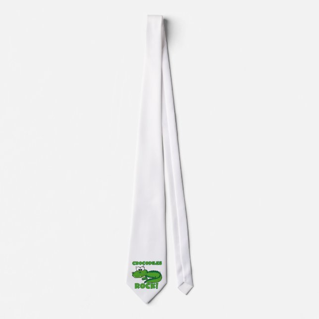 Crocodiles Rock Tie (Front)