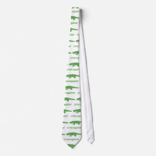 Crocogator tie