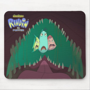 CrocPond's RINDIN the Puffer Mousepad