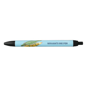 Croc's Golden Rocket Black Ink Pen