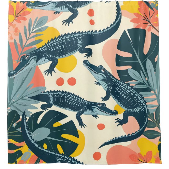 Crocs Shower Curtain (Front)