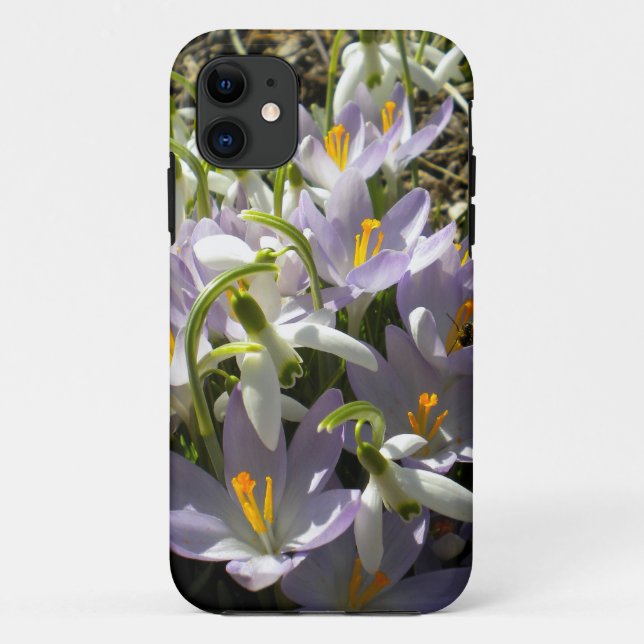 Crocus and Snowdrops iPhone 5 case (Back)