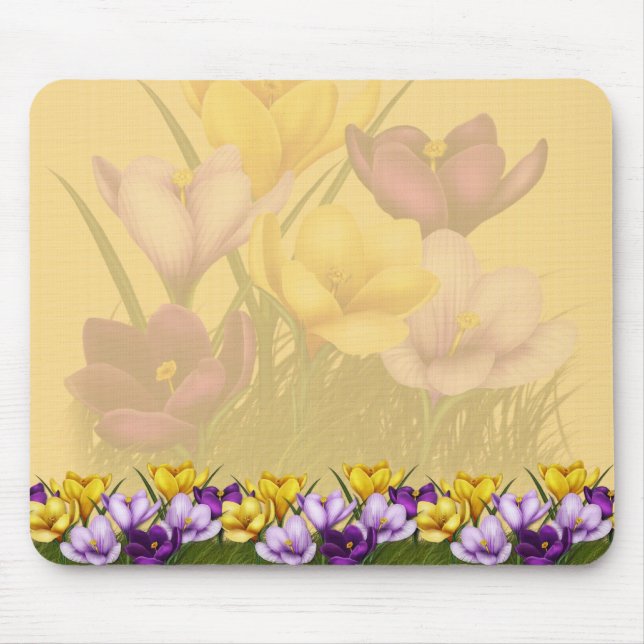 Crocus Crocus Mousepad (Front)
