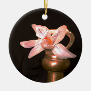 Crocus Flowers Ceramic Tree Decoration