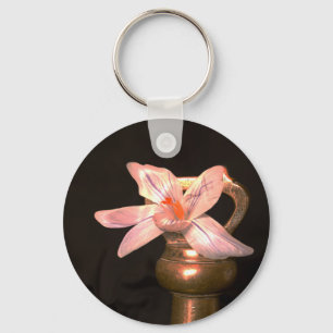 Crocus Flowers Key Ring