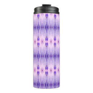 Crocus Ikat 5 Sangria Thermal Tumbler