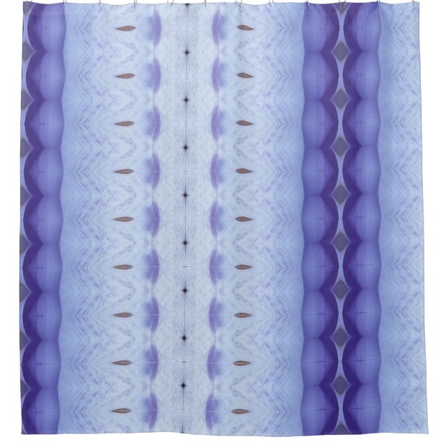 Crocus Ikat 6 Shower Curtain (Front)