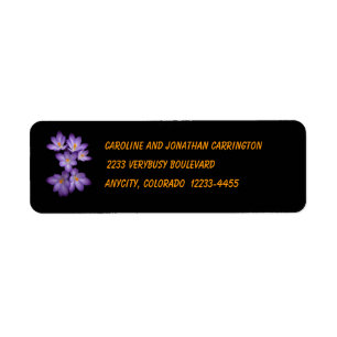 Crocus Return Address Label